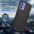 thumbnail image 3 of Designed for Samsung Galaxy A03s 5G Case, Heavy-Duty Tough Rugged Lightweight Slim Shockproof Protective Case for Samsung Galaxy A03s 5G, Black, 3 of 7