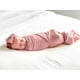 thumbnail image 2 of Manta de Envoltorio para Bebé Baby Want Designs 120 cm Suave Rosa Empolvado, 2 of 9