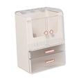thumbnail image 1 of simhoa Make up Holder Double Doors Three-layer Makeup Case for Bathroom Vanity Dorm B, 1 of 8