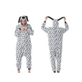 thumbnail image 3 of Adult Animal  one-piece  One-Piece Pajamas Cartoon Costume Halloween Christmas Sleepwear Plush Cosplay Jumpsuit for Women and Men, 3 of 4