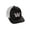 Black White Red White, variant on Structured Trucker Mesh Hat Custom Colors Letter W Initial Baseball Mid Profile
