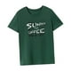thumbnail image 5 of Camiseta para mujer con cuello redondo, camiseta básica para uso diario, deportes, mochilero, viaje XL, 5 of 7