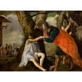 thumbnail image 2 of Flemish School 14x11 Gold Ornate Wood Frame and Double Matted Museum Art Print Titled - The Good Samaritan (1642), 2 of 4