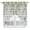 SpringGreen LightGrey, variant on Swag Valance Curtains for Windows, Watercolor Floral Light Filtering Kitchen Curtains, Spring Flowers Birds Plants Country Beige Window Treatment Valances for Living Room, 28x36 - 2 PCS