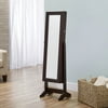 FirsTime & Co. Cheval Free Standing Jewelry Armoire - Espresso