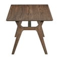 thumbnail image 4 of New Classic Furniture Thea 7-piece Wood Dining Set with Black Seat in Walnut, 4 of 10