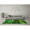 thumbnail image 3 of Ahgly Company Indoor Square Abstract Green Modern Area Rugs, 8' Square, 3 of 4