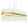 thumbnail image 3 of CWI Lighting Genevieve Transitional Metal LED Chandelier in Medallion Gold, 3 of 5