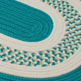 thumbnail image 2 of Crescent - Teal 4 round, 2 of 2