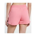 thumbnail image 2 of TOMMY JEANS Womens Pink Knit Pocketed Drawstring Waist Raw Hem Shorts Shorts XL, 2 of 2