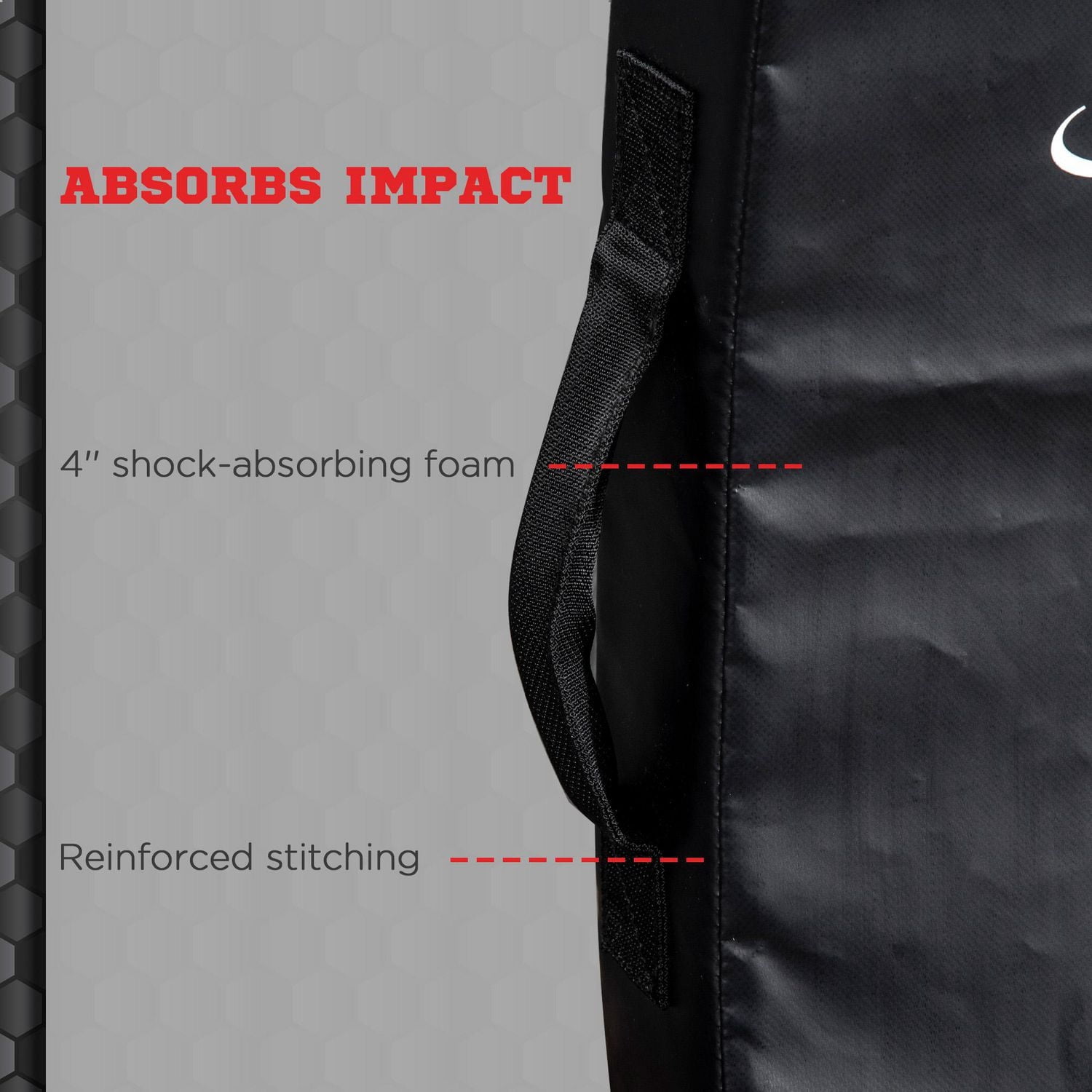 Soozier Bouclier de boxe, coussinet de boxe, bouclier de frappe incurvé