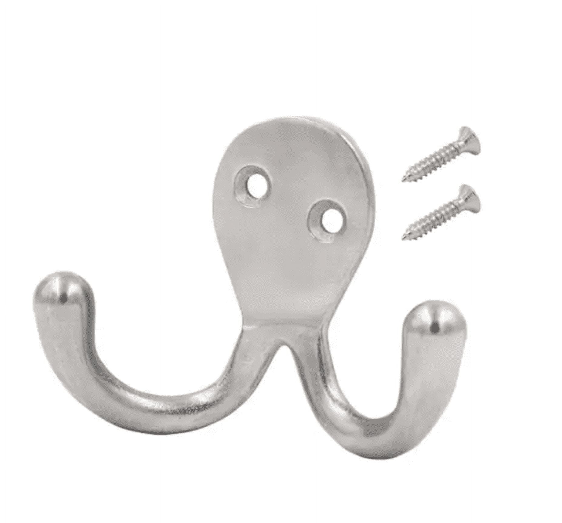 Double Robe Hook in Stainless Steel 17754