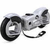 MotoTec Wheelman V2 50cc Gas Skateboard, Silver