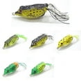 thumbnail image 5 of Topwater Frog Lures | 5-Pack Hollow Body Weedless Fishing Baits | 5.5cm Length | 8g Alloy Soft Lure | High-Resolution Detail | Freshwater & Saltwater Angling, 5 of 9