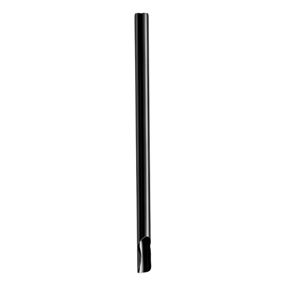 Wide Metal Straw 304 Stainless Steel Angled Tip Reusable for Slushies Milkshakes Dishwasher Safe with Brush