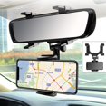 thumbnail image 2 of Olaf-Soporte de teléfono para espejo retrovisor de coche, accesorio giratorio 360 para GPS, ajustable, accesorios para coche Fivean unisex, 2 of 2