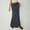A18 Dark Gray, variant on Xdegoge Maxi Skirts for Women Summer Linen Long Skirts Boho Casual Flowy Skirts Drawstring Waist A Line Skirts Drawstring Elastic Waist Vacation Flowy Skirts ,The Month