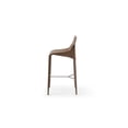 thumbnail image 4 of Whiteline Modern Living Emory Barstool, Fully Upholstered in Grey Faux Leather, Metal Foot Rest, 4 of 5