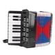 thumbnail image 5 of Acordeón piano acordeón de entrada nivel 17 teclas 8 llaves de graves abds con correa retráctil regalo portátil, 5 of 7