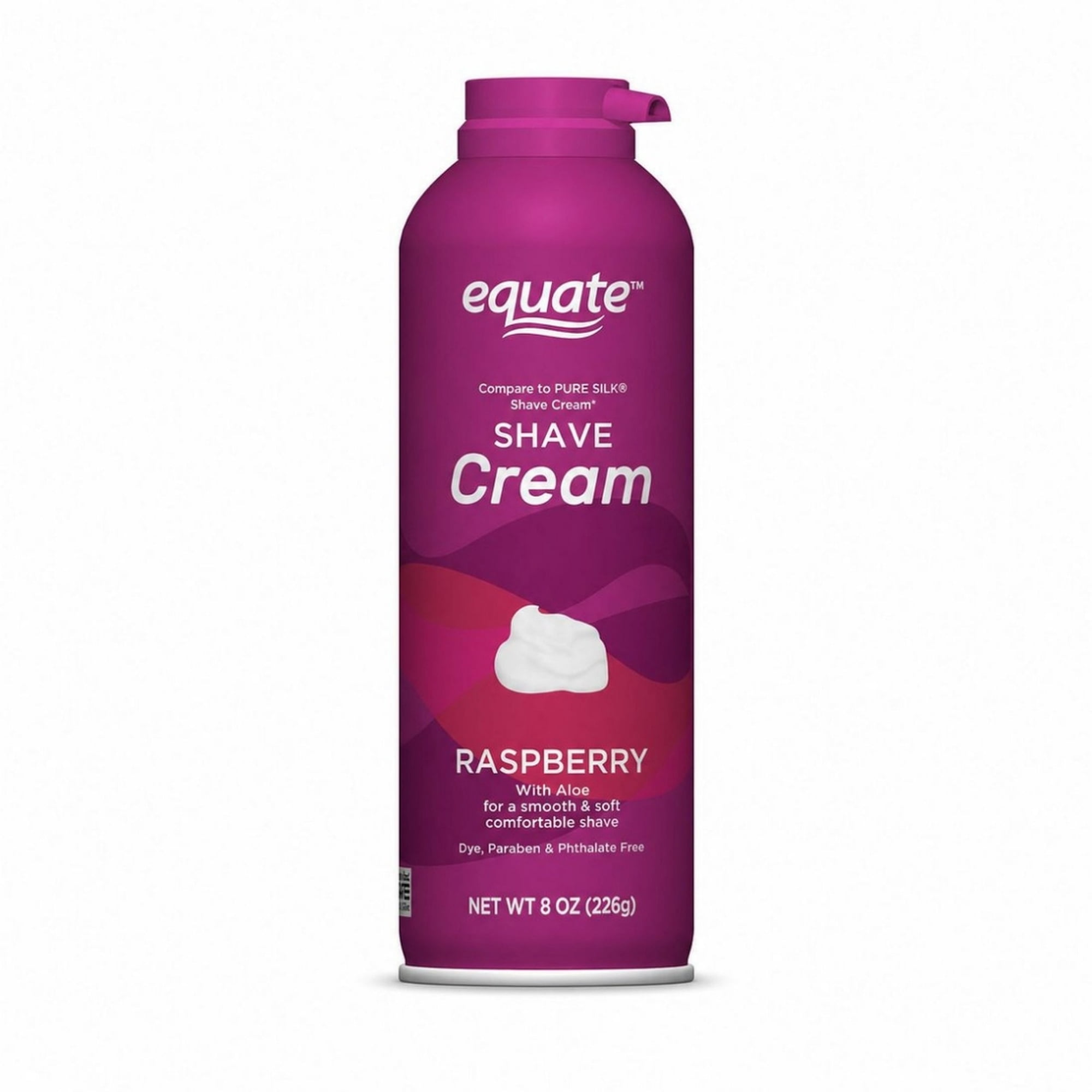 Equate Women's Raspberry Shave Cream, 8 oz