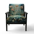 thumbnail image 4 of Designart "Purple Enchanted Gardens" Upholstered Abstract Botanicals Accent Chair and Modern & Contemporary Arm Chair - Multiple Color & Pattern, 4 of 7
