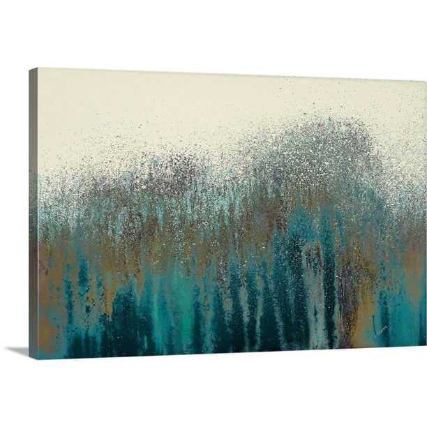 Great BIG Canvas  "Teal Woods" Canvas Wall Art - 12x12 - Walmart.com