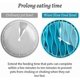 thumbnail image 4 of Anti Glutton Bowl for Cat, Anti Glutton Dog Bowl, Slow Feeding Bowl, Interactive Cat Bowl, Interactive Bowl, Slow Digestion, Fun Feeder, 19*19*2.8 cm, 4 of 5