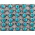 thumbnail image 2 of EOEMY Wholesale Jewelry Lots 32Pcs Mixed Charm Blue Natural Stone Womens Resin Rings, 2 of 8