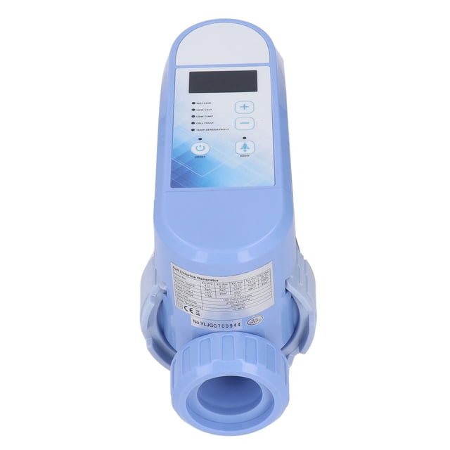 Topincn Water Pool Chlorination System, Automatic Self Adapting Operation Saltwater Pool for Pools