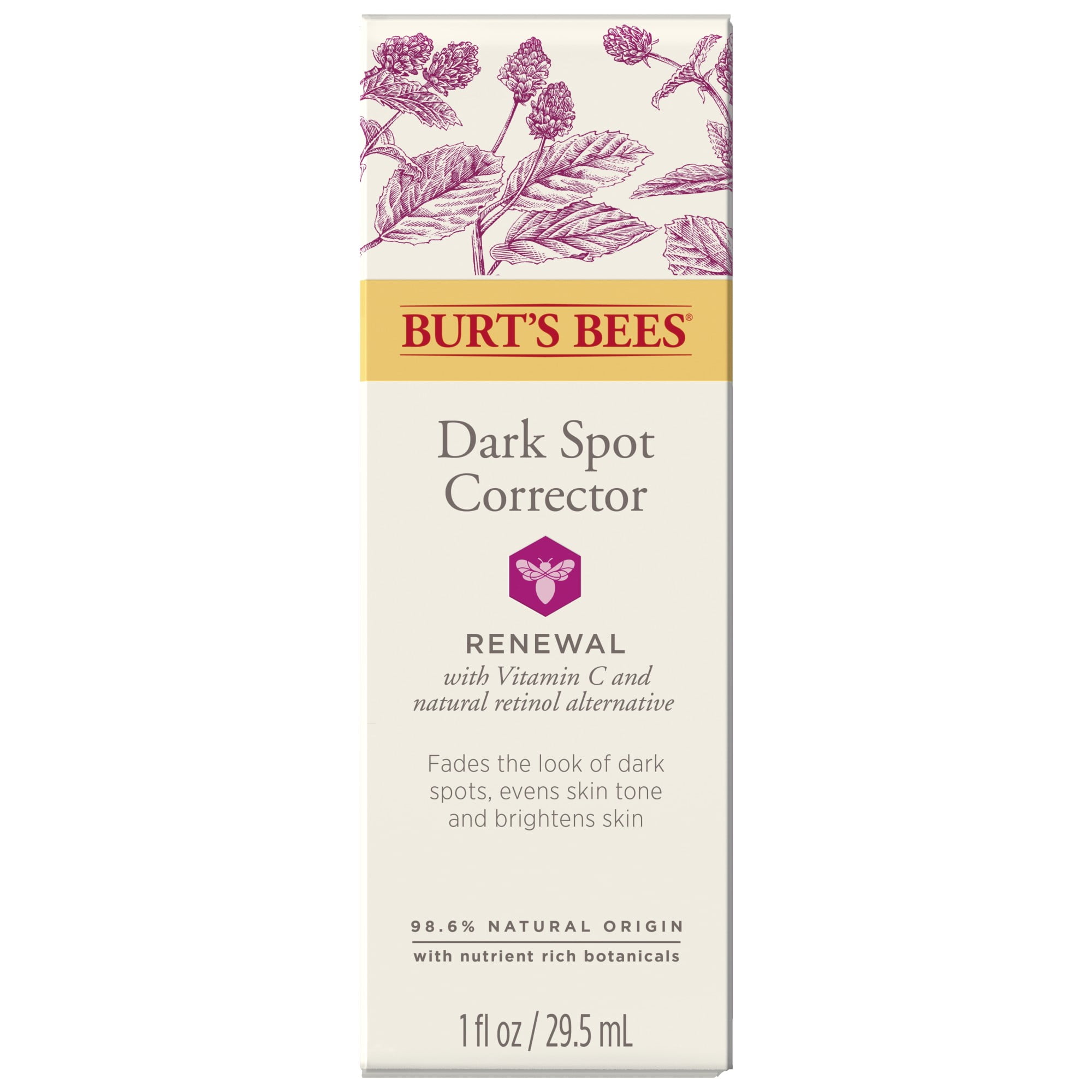 Burt's Bees Renewal Dark Spot Corrector with Bakuchiol 1 Oz