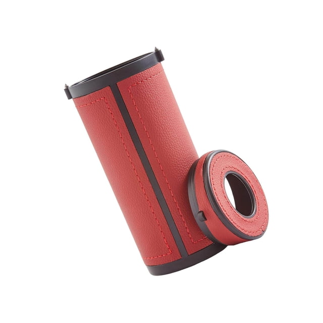 kurtrusly Universal Cylinder Tissue Box Tissue Tube Auto Interior Accessories Wine Red