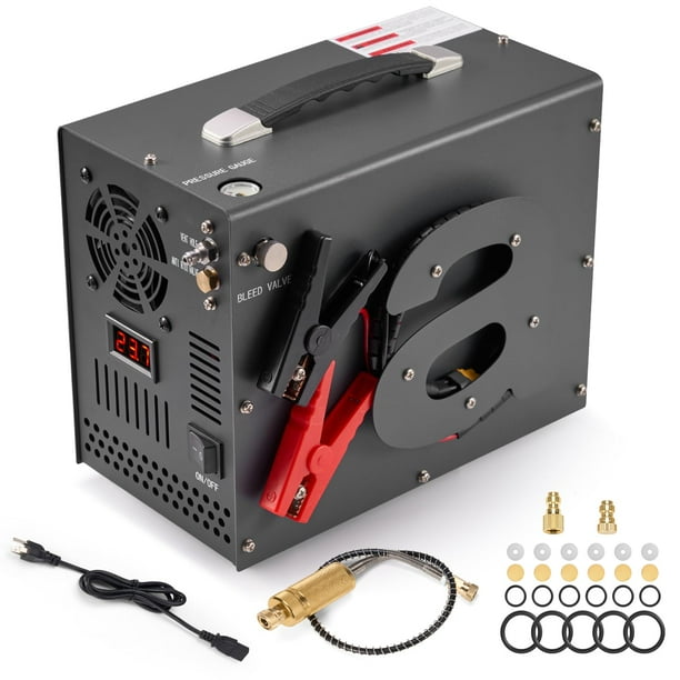 Compresor de aire CURECURE 4500PSI 12V DC/120V AC portátil