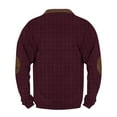 thumbnail image 4 of biudgviw Quarter Zip Sweatshirt for Men Big and Tall Casual Long Sleeve Pullover Shirts Warm Collared Vintage Printed Tops, 4 of 4