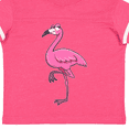 thumbnail image 4 of Inktastic Ladylike Flamingo Boys or Girls Toddler T-Shirt, 4 of 5