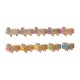 thumbnail image 4 of 10 bloques de construcción de madera para niños pequeños, aprendizaje preescolar de colores Montessori, bloques de apilamiento de números del, 4 of 9