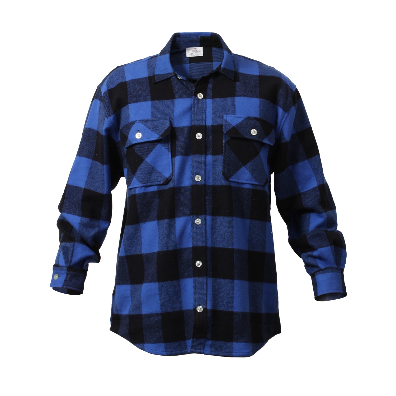 Blue Plaid Flannel Shirts