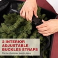 thumbnail image 2 of CHENGWEI Christmas Tree Storage Bag Fits 7.5 Ft Artificial Tree,600D Christmas Tree Bag With Internal Buckles,Extra Large Xmas Tree Storage Box Tree Container,Durable Handles and Labeling Card Slot, 2 of 7