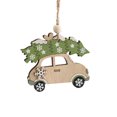 thumbnail image 2 of Qjidjing Christmas Wooden Car Craft Accessory Decorations for Christmas Tree Ornaments, Car Interior, Indoor Home Party, 2 of 7