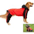 thumbnail image 1 of Dog Raincoats Waterproof. Dog Hooded Raincoat. Coat Rain Jacket For Dogs. Dog Raincoat -l-red, 1 of 5