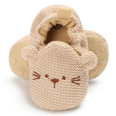 

Arvbitana Newborn Infant Baby Shoes Casual Boys Girls Printing Anti-Slip Flat Shoes for 0-18 Months
