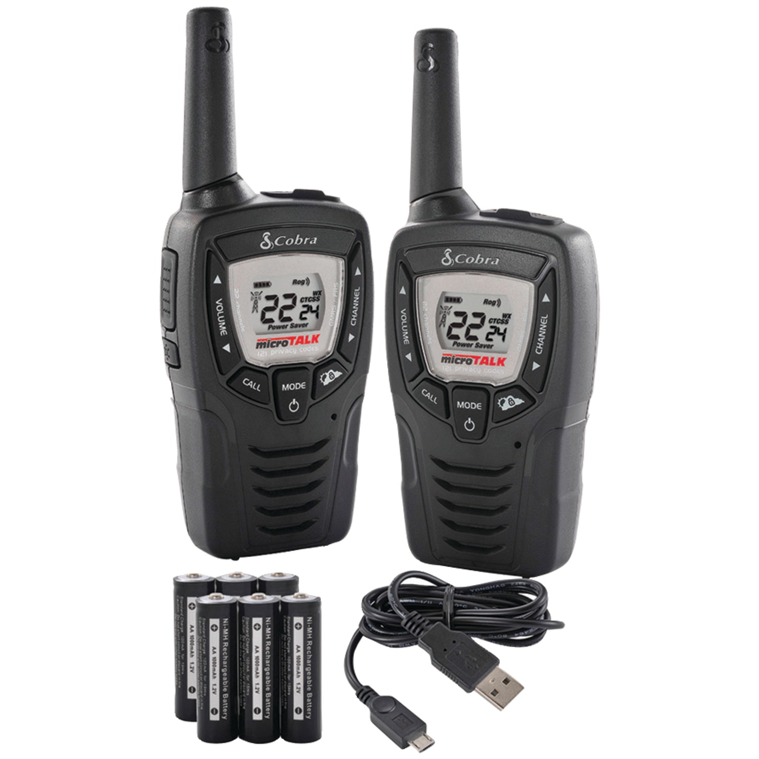 Cobra Electronics Corporation CXT331 2 Way Radio Cobra 2 Pack Walmart