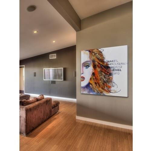 Dazzling Painting Print on Wrapped Canvas