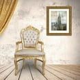 thumbnail image 3 of Nan 26x32 Gold Ornate Wood Framed with Double Matting Museum Art Print Titled - City Contrast, 3 of 4