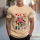 thumbnail image 2 of Usted Es Más Que una Camisa de Puntuación de Prueba, Hombre de Moda Casual Día de la Madre Impresión Deportiva Camiseta de Manga Corta, 2 of 5