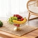 thumbnail image 5 of Cesta de frutas de alambre metálico, soporte decorativo para verduras y pan, bandeja redonda para frutas, ideal para fiestas, sala de estar, jardín o L, 5 of 8