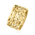 thumbnail image 3 of Ross-Simons Italian 14kt Yellow Gold Filigree Heart Ring, Women's, Adult, 3 of 7