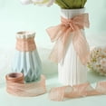 thumbnail image 4 of Cinta de organza arrugada con borde de alambre de 10 yardas, hilo de gasa navideña arrugada decorativa de 1-5/8 pulgadas, 4 of 9