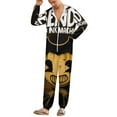 thumbnail image 2 of Bendy And The Ink Machine Unisex Onesie Pajamas Zipper Jumpsuit Hooded One Piece Sleepwear for Family Mens Womens, 2 of 8