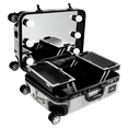 thumbnail image 4 of Impressions Vanity Slaycase Marble Bella Travel Makeup Case, Cosmetic Travel Bag (White Marble), 4 of 10