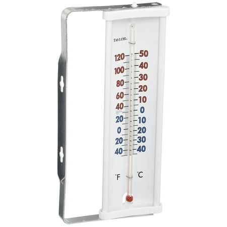 Window Thermometer Window Thermometer, With the mountable offset bracket, tilt the thermometer for an optimal view from a window or doorway. By Taylor Precision Products ()